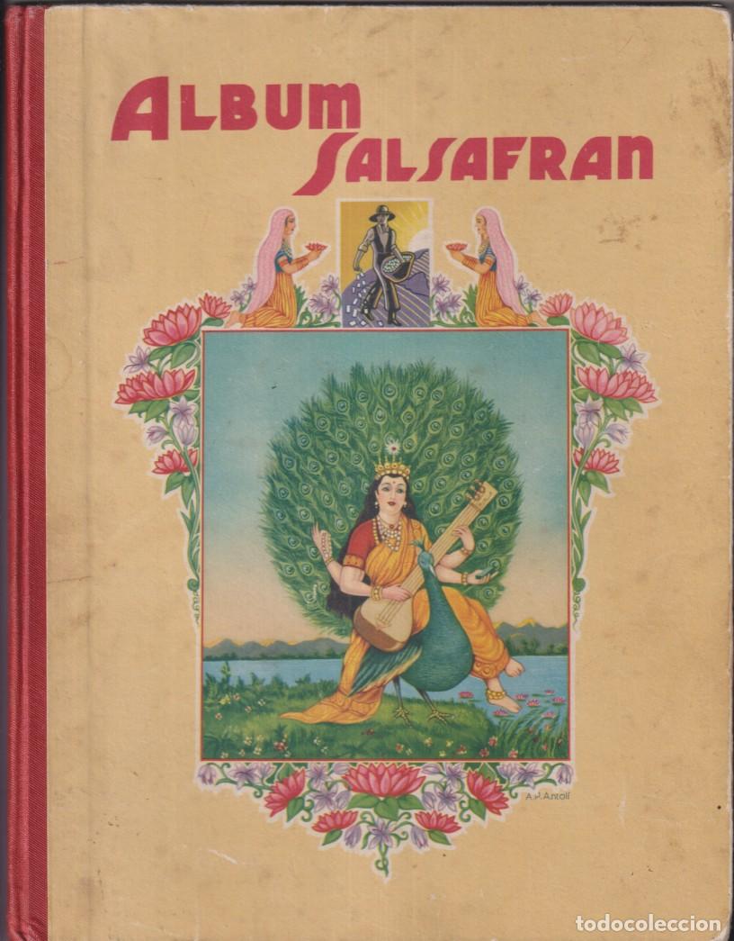Coleccionismo &Aacute;lbum: &Aacute;lbum Salsafran Completo. Editado por Vda. de A. G&oacute;mez Tejedor. Novelda. Conservaci&oacute;n: Pastas Normal