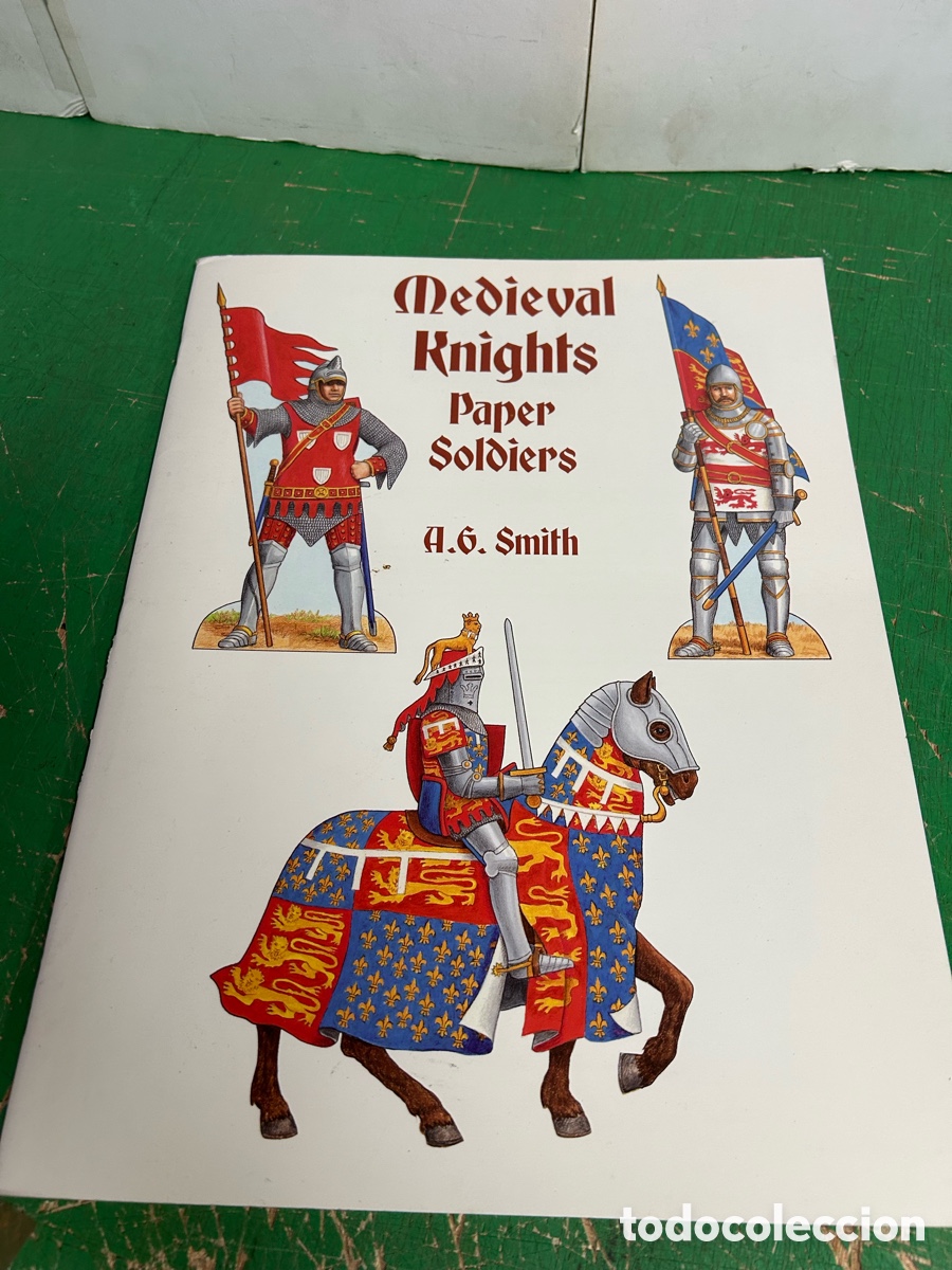 Coleccionismo &Aacute;lbum: ALBUM MEDIAVAL KNIGHTS PAPER SOLDIER