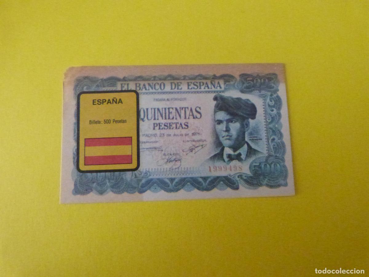 Coleccionismo &Aacute;lbum: CROMO ESPA&Ntilde;A DESPEGADO N&ordm; 71 A&Ntilde;O 1974 ALBUM BILLETES DEL MUNDO ESTE