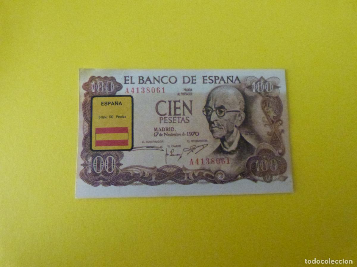 Coleccionismo &Aacute;lbum: CROMO ESPA&Ntilde;A DESPEGADO N&ordm; 73 A&Ntilde;O 1974 ALBUM BILLETES DEL MUNDO ESTE