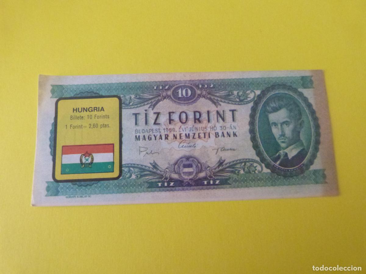 Sammeln Sammelalbum: CROMO HUNGRIA DESPEGADO N&ordm; 105 A&Ntilde;O 1974 ALBUM BILLETES DEL MUNDO ESTE