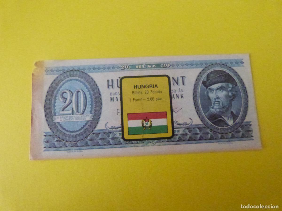 Sammeln Sammelalbum: CROMO HUNGRIA DESPEGADO N&ordm; 106 A&Ntilde;O 1974 ALBUM BILLETES DEL MUNDO ESTE
