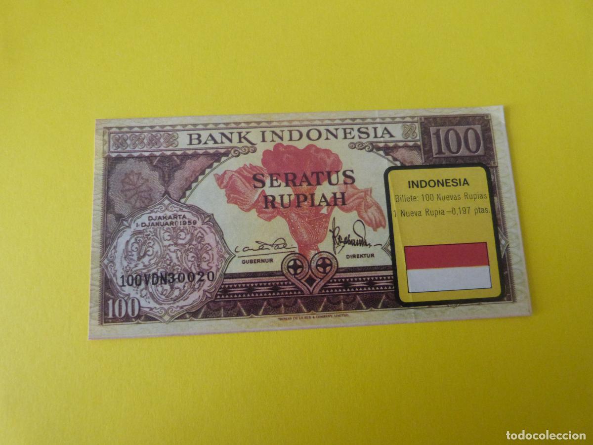 Sammeln Sammelalbum: CROMO INDONESIA DESPEGADO N&ordm; 110 A&Ntilde;O 1974 ALBUM BILLETES DEL MUNDO ESTE
