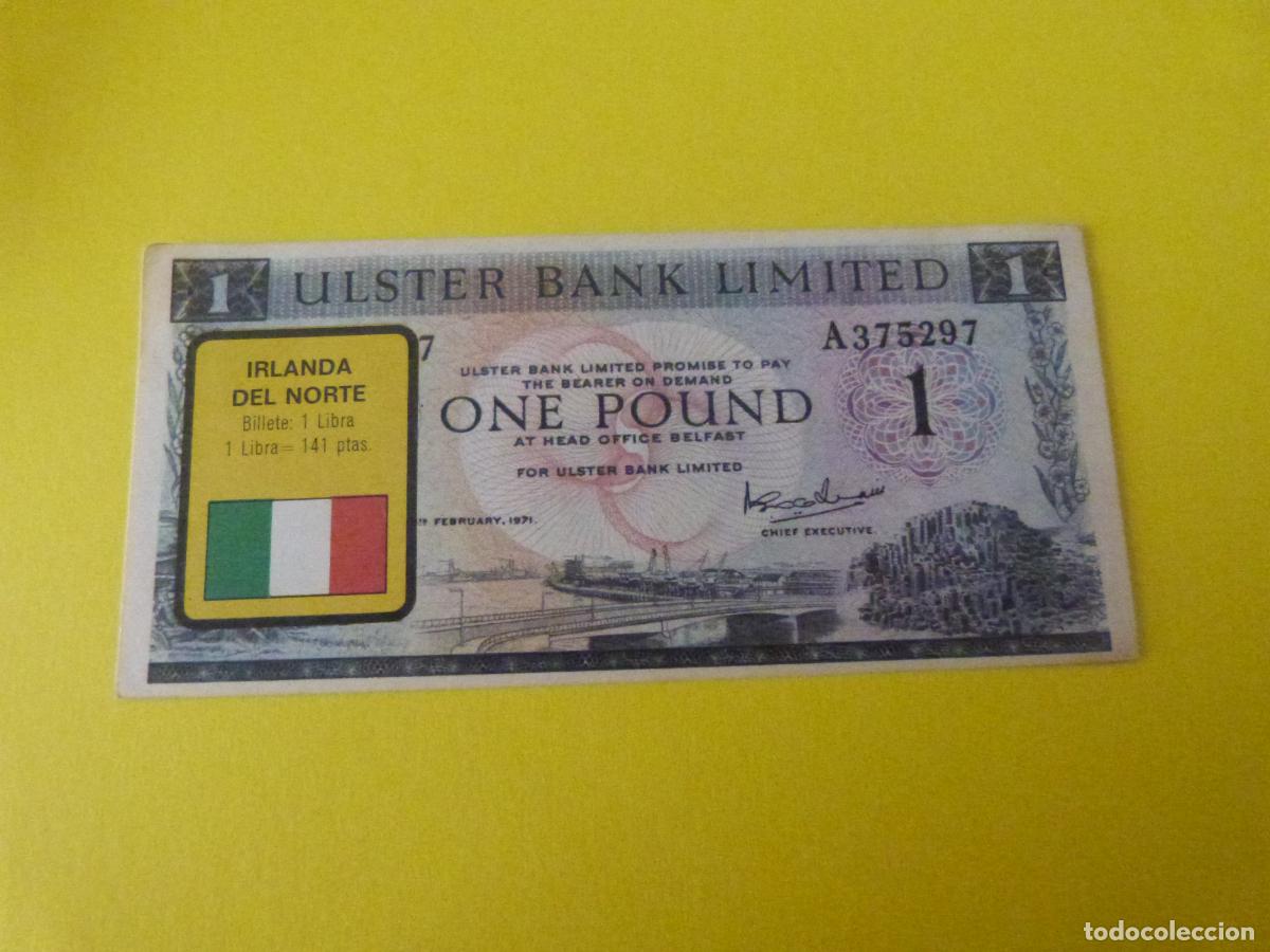 Coleccionismo &Aacute;lbum: CROMO IRLANDA DEL NORTE DESPEGADO N&ordm; 121 A&Ntilde;O 1974 ALBUM BILLETES DEL MUNDO ESTE