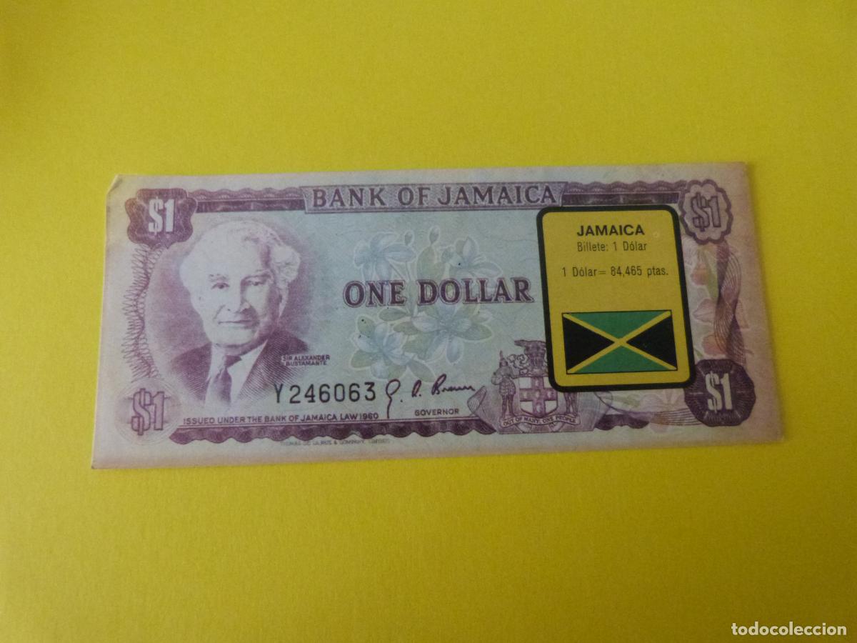 Coleccionismo &Aacute;lbum: CROMO JAMAICA DESPEGADO N&ordm; 131 A&Ntilde;O 1974 ALBUM BILLETES DEL MUNDO ESTE