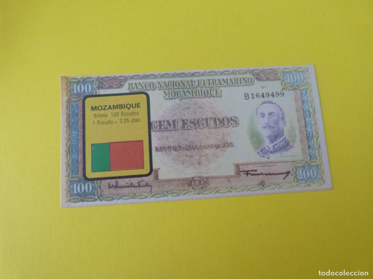 Coleccionismo &Aacute;lbum: CROMO MOZAMBIQUE DESPEGADO N&ordm; 166 A&Ntilde;O 1974 ALBUM BILLETES DEL MUNDO ESTE