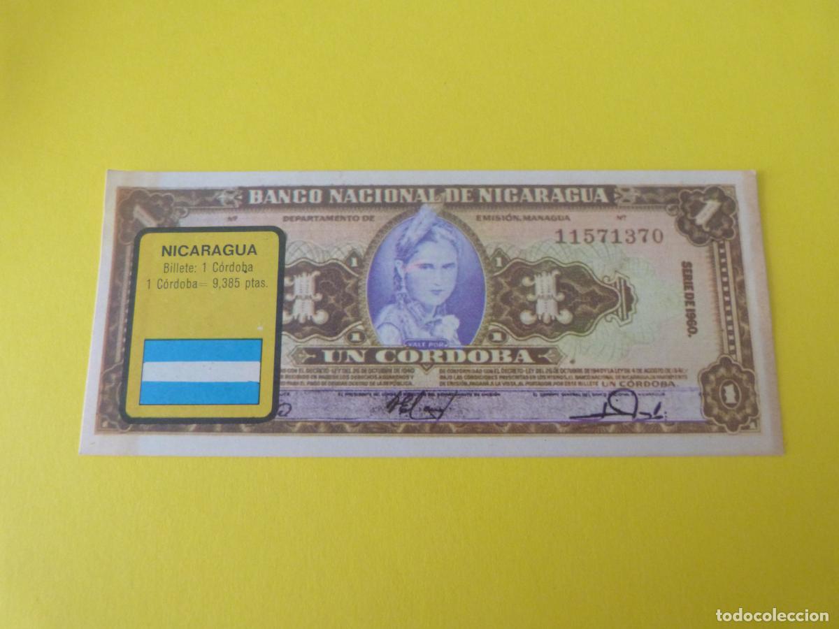 Coleccionismo &Aacute;lbum: CROMO NICARAGUA DESPEGADO N&ordm; 169 A&Ntilde;O 1974 ALBUM BILLETES DEL MUNDO ESTE