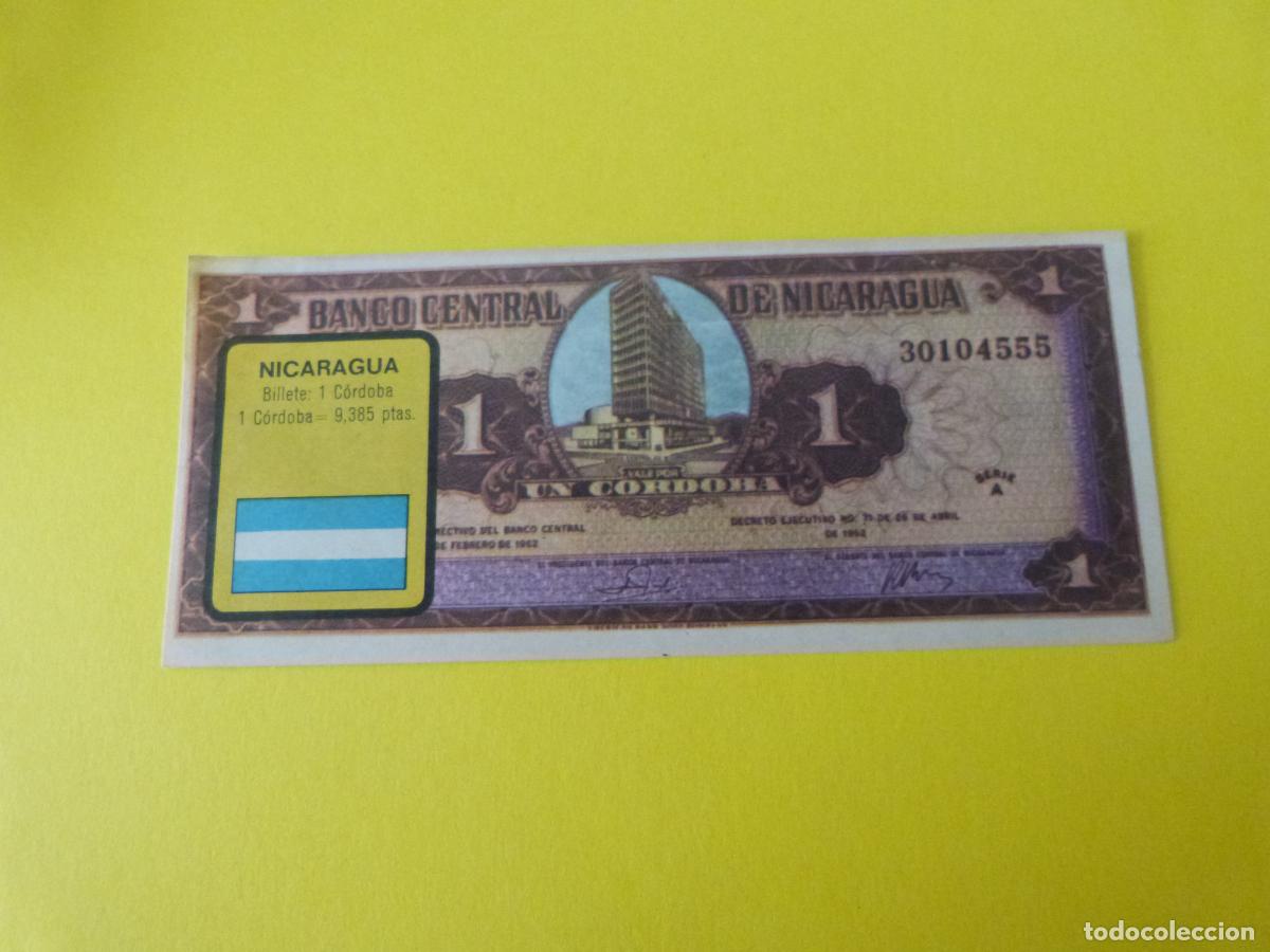 Coleccionismo &Aacute;lbum: CROMO NICARAGUA DESPEGADO N&ordm; 170 A&Ntilde;O 1974 ALBUM BILLETES DEL MUNDO ESTE
