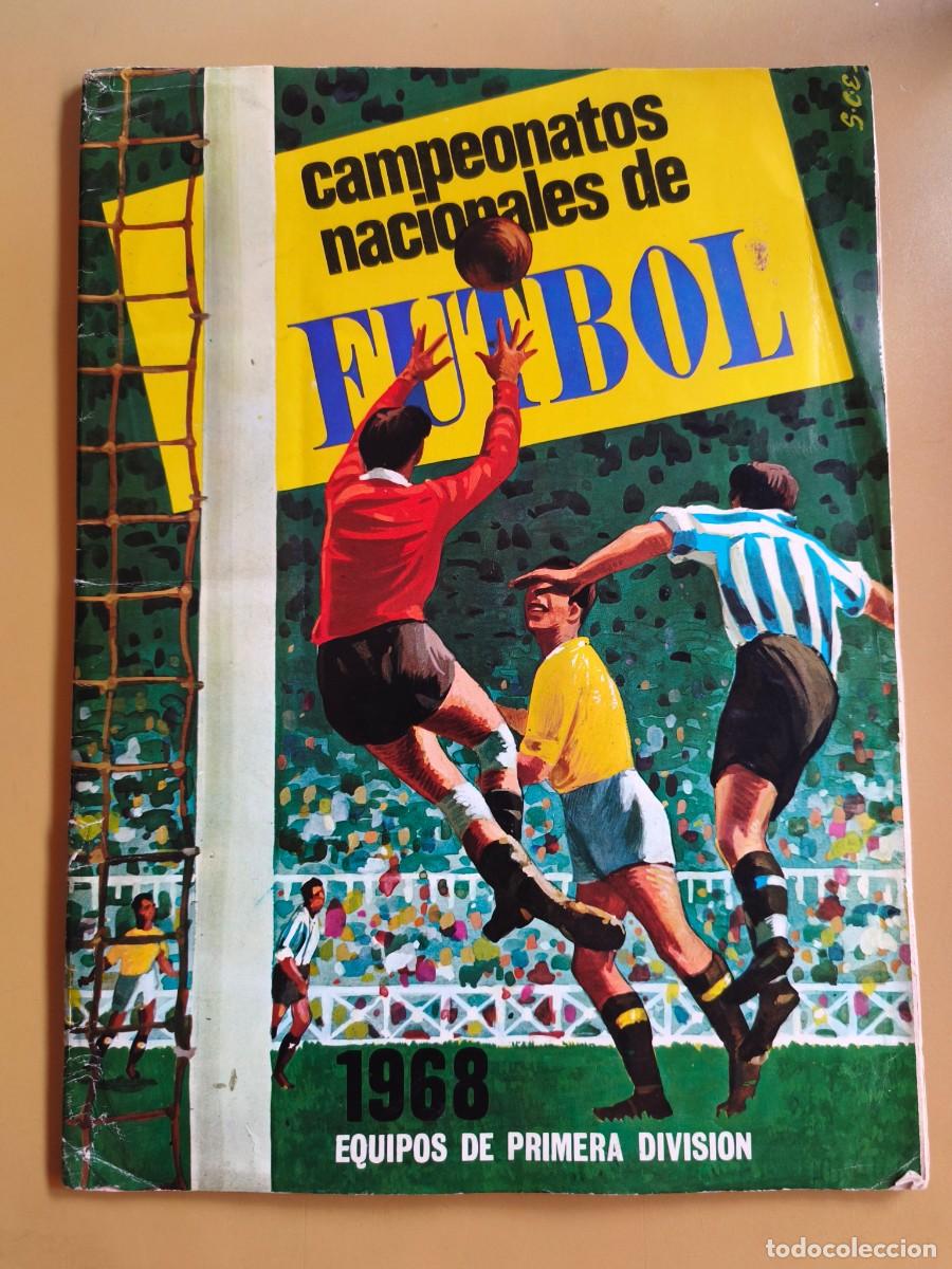 Collectable Albums: campeonatos nacionales futbol 1968, liga