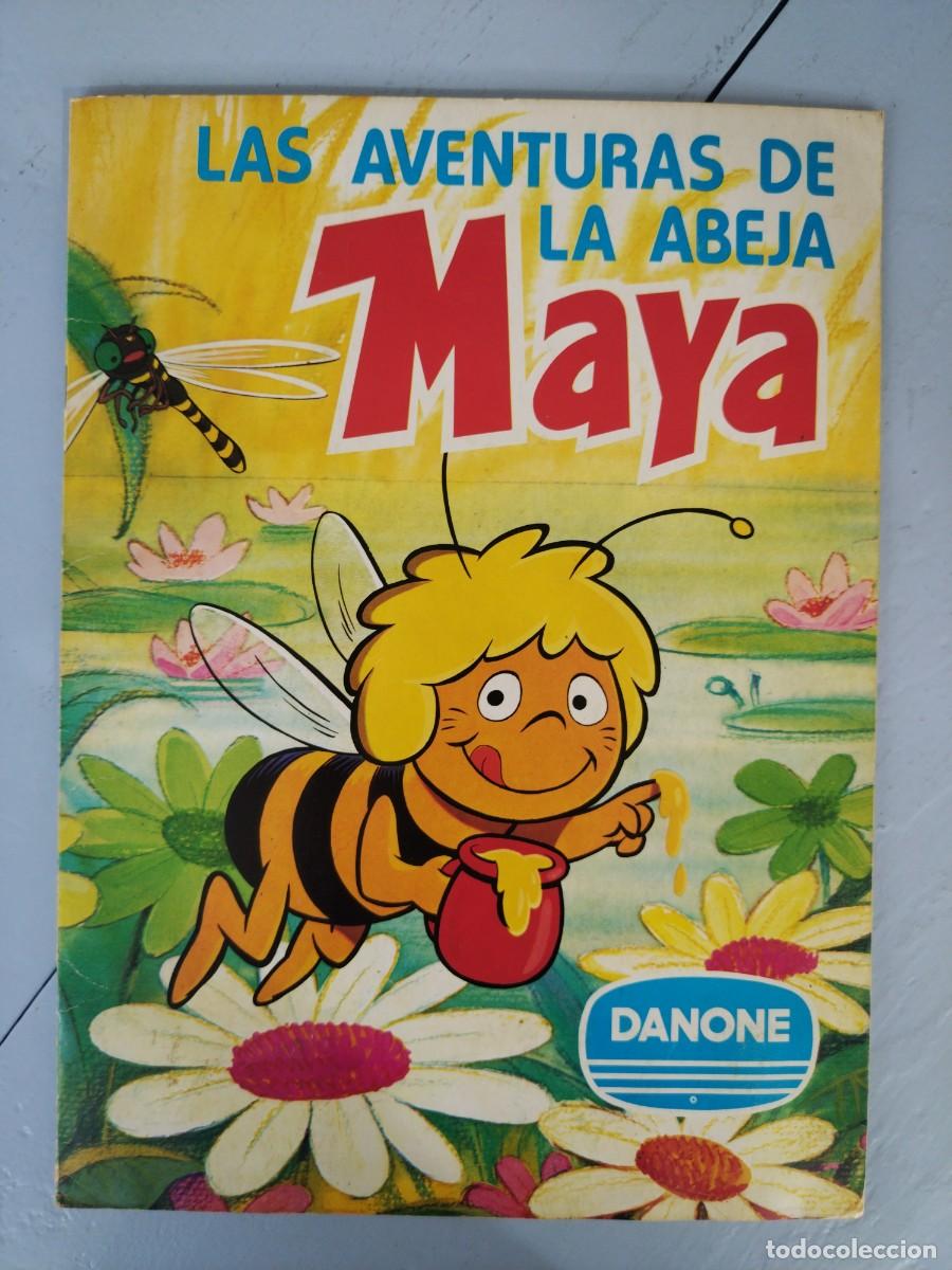 Coleccionismo &Aacute;lbum: ALBUM LAS AVENTURAS DE LA AVEJA MAYA. DANONE. COMPLETO