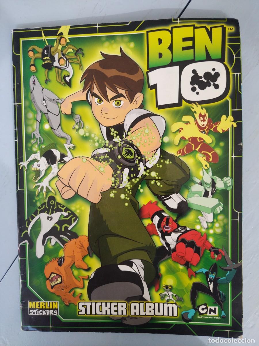 Coleccionismo &Aacute;lbum: ALBUM BEN 10. COMPLETO. MERLIN STICKERS