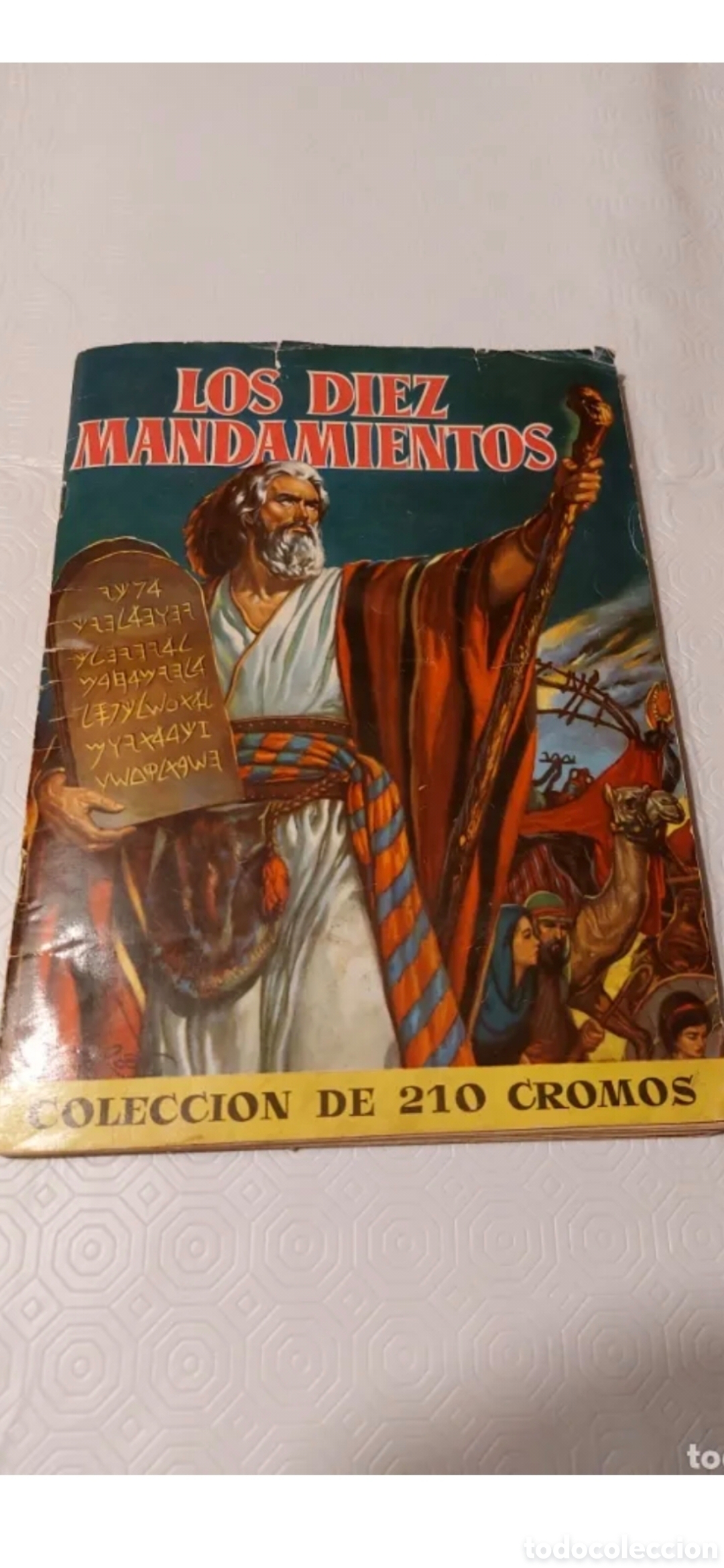 Collezionismo &Aacute;lbum: ALBUM LOS DIEZ MANDAMIENTOS