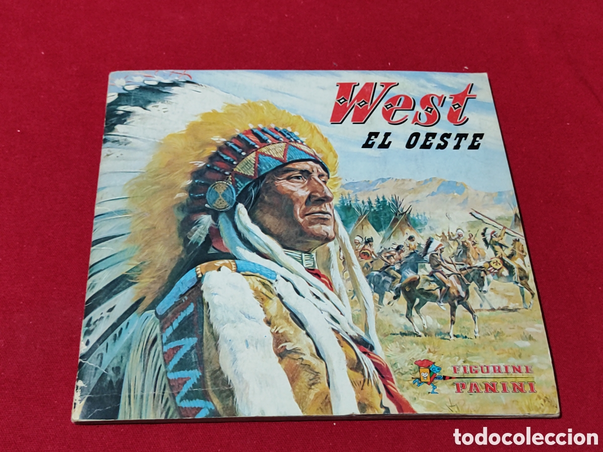 Coleccionismo &Aacute;lbum: Dificil album WEST EL OESTE FIGURINE PANINI