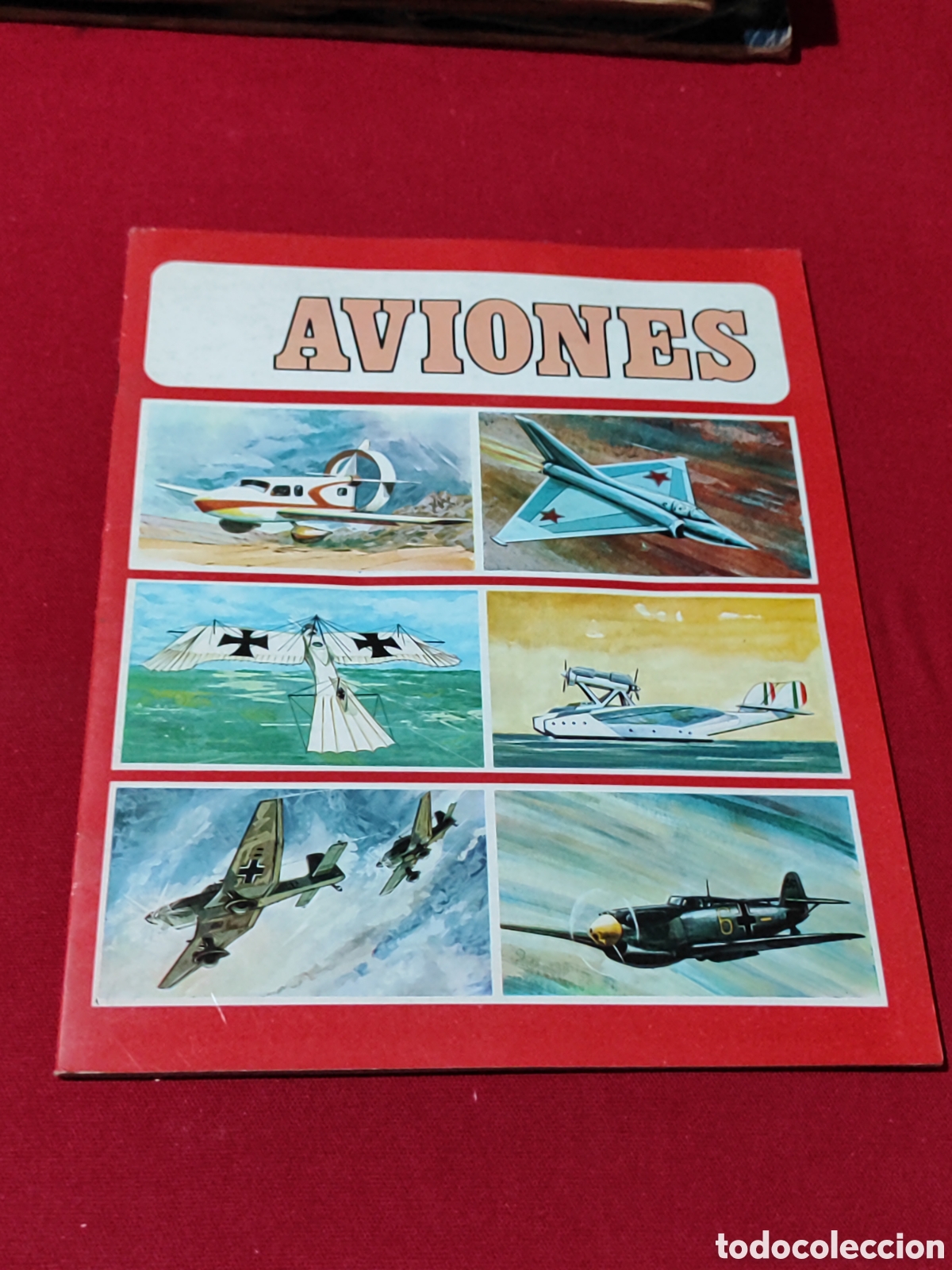 Coleccionismo &Aacute;lbum: Album plancha completo sin pegar AVIONES DE EDICIONES SUSAETA