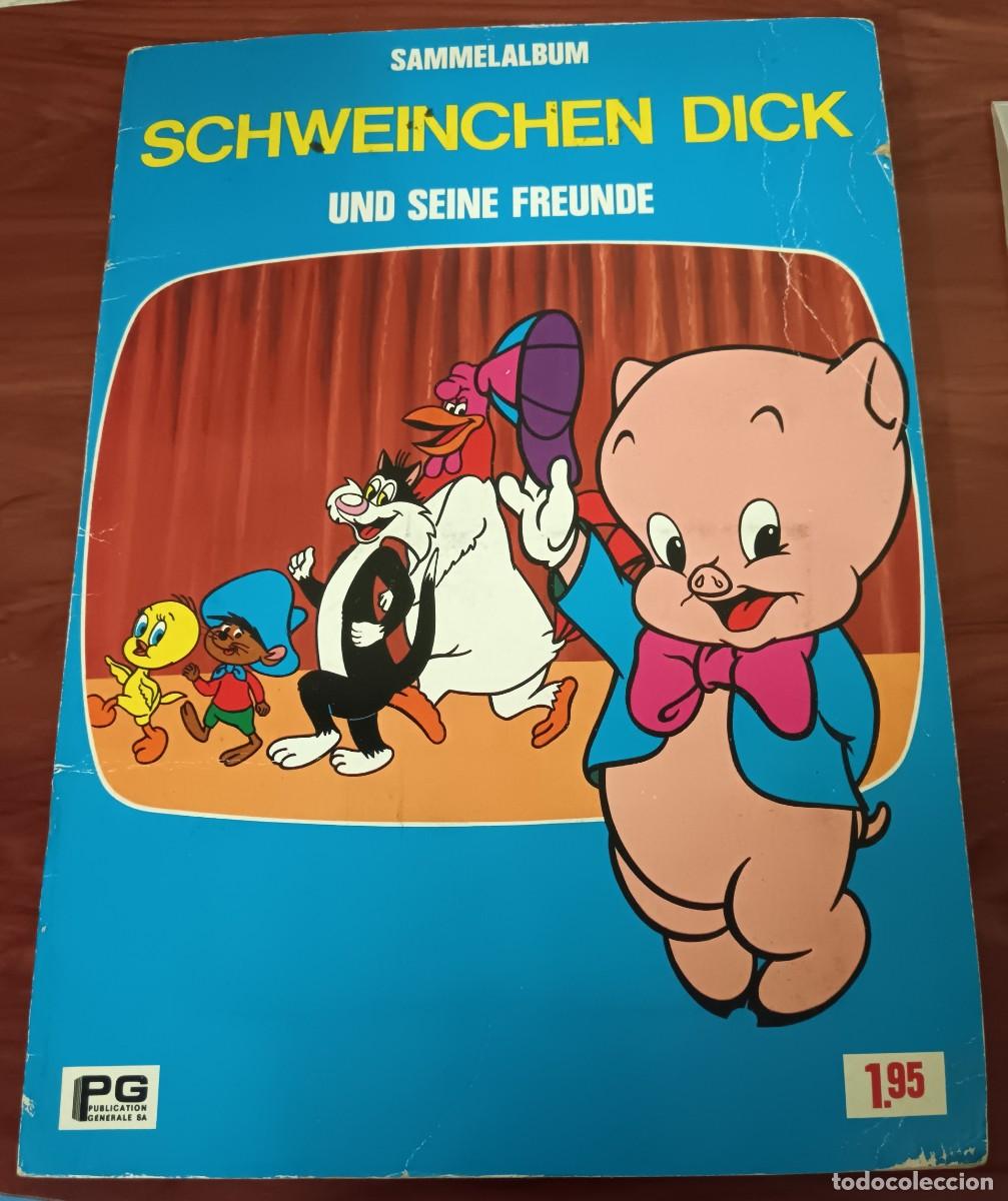 Coleccionismo &Aacute;lbum: &Aacute;LBUM COMPLETO SCHWEINCHEN DICK UND SEINE FREUNDE PORKY PIG PUBLICATION GENERALE A&Ntilde;O 1973 EN ALEM&Aacute;N