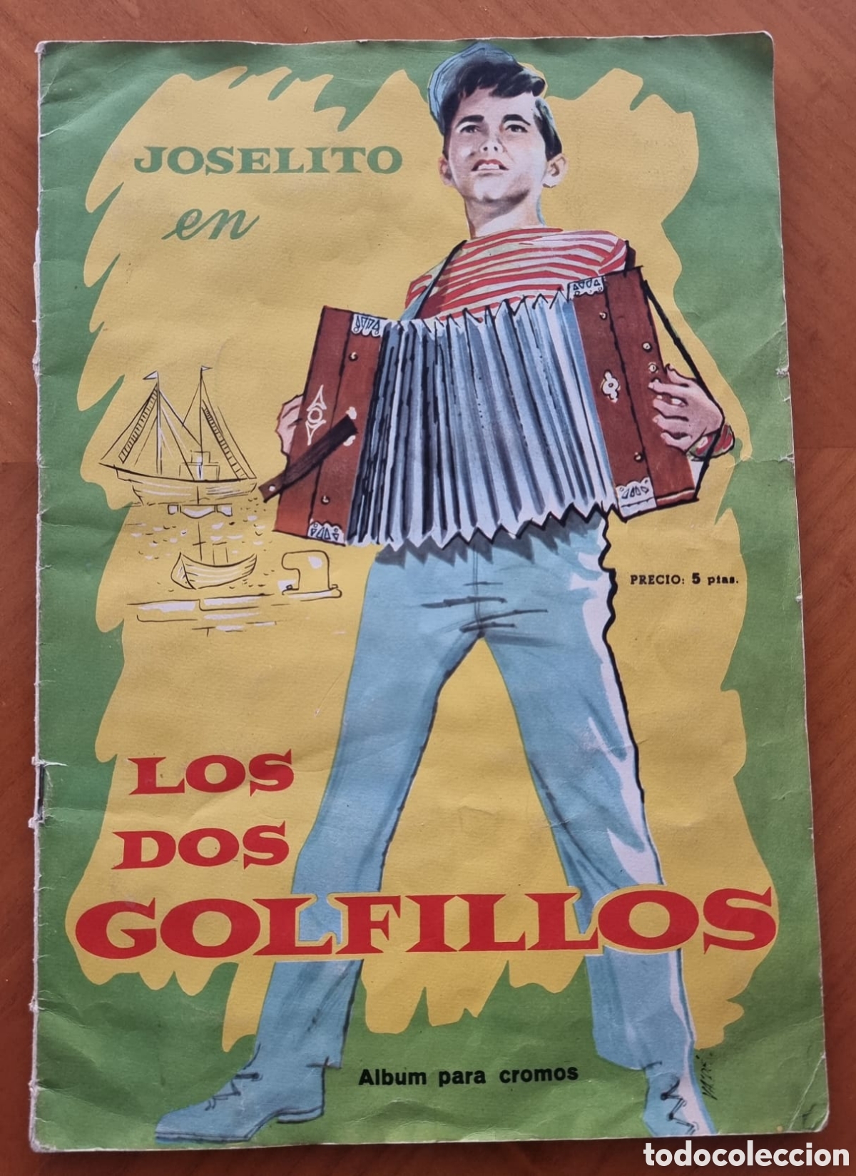 Coleccionismo &Aacute;lbum: &Aacute;lbum Fher Joselito Los Dos Golfillos completo