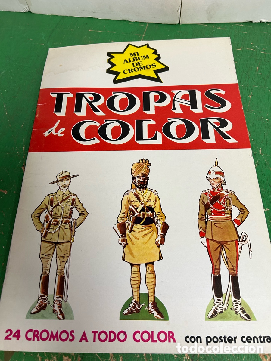 Coleccionismo &Aacute;lbum: TROPAS COLOR MI ALBUM DE CROMOS