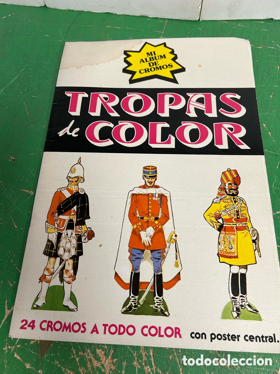 Coleccionismo &Aacute;lbum: TROPAS COLOR MI ALBUM DE CROMOS