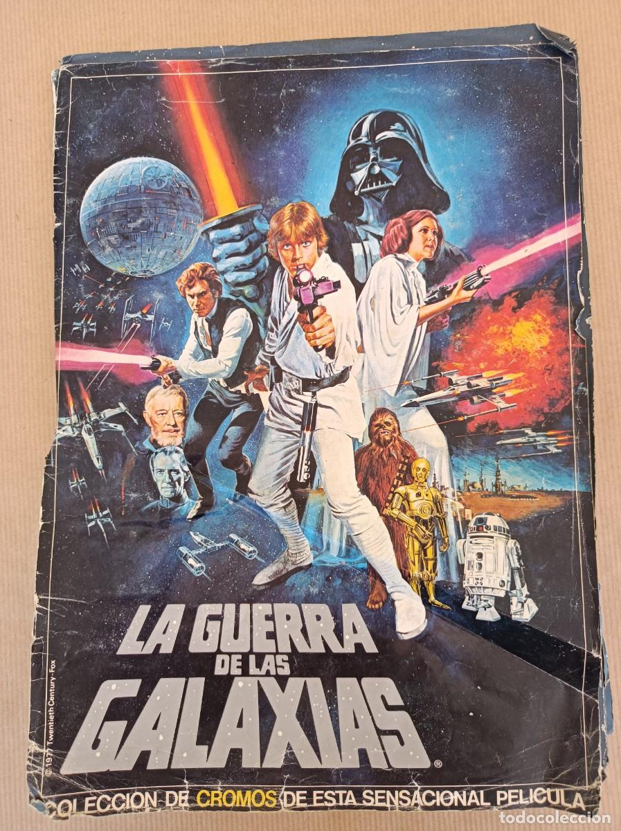 Coleccionismo &Aacute;lbum: &Aacute;LBUM DE CROMOS COMPLETO LA GUERRA DE LAS GALAXIAS