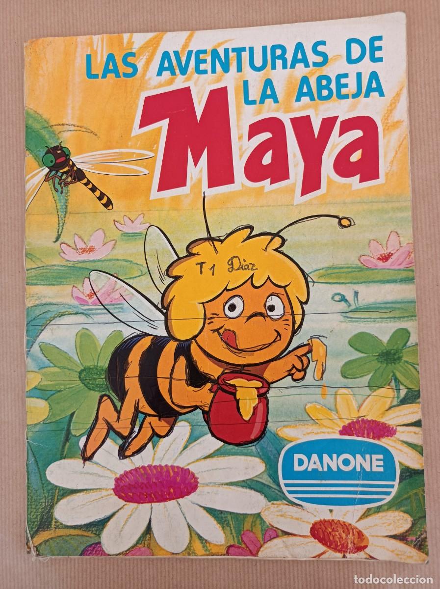 Coleccionismo &Aacute;lbum: &Aacute;LBUM DE CROMOS COMPLETO LA ABEJA MAYA DANONE