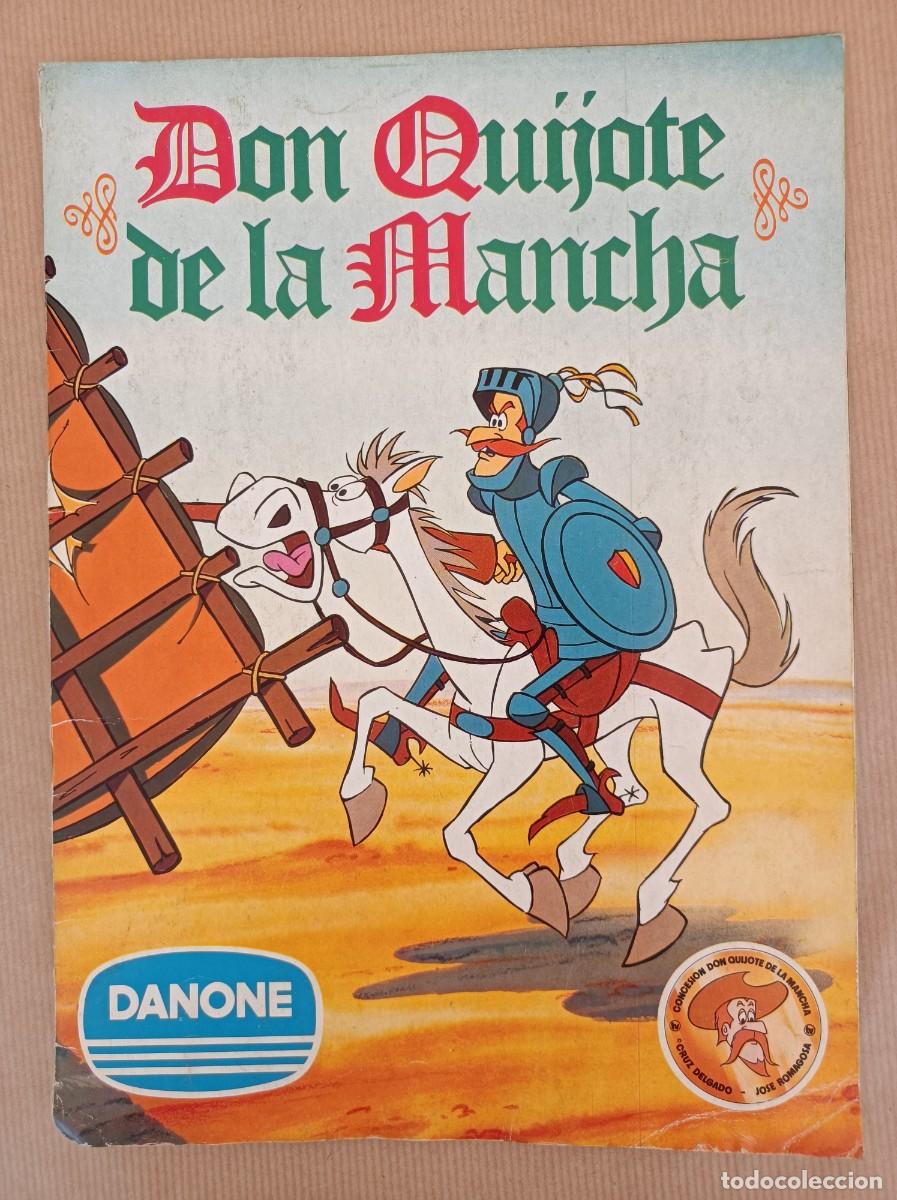 Coleccionismo &Aacute;lbum: &Aacute;LBUM DE CROMOS COMPLETO DON QUIJOTE DE LA MANCHA DANONE