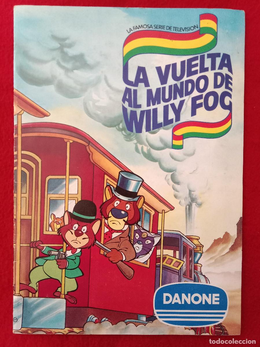 Coleccionismo &Aacute;lbum: Album de Cromos - La Vuelta al Mundo de Willy Fog - Danone - (Completo)