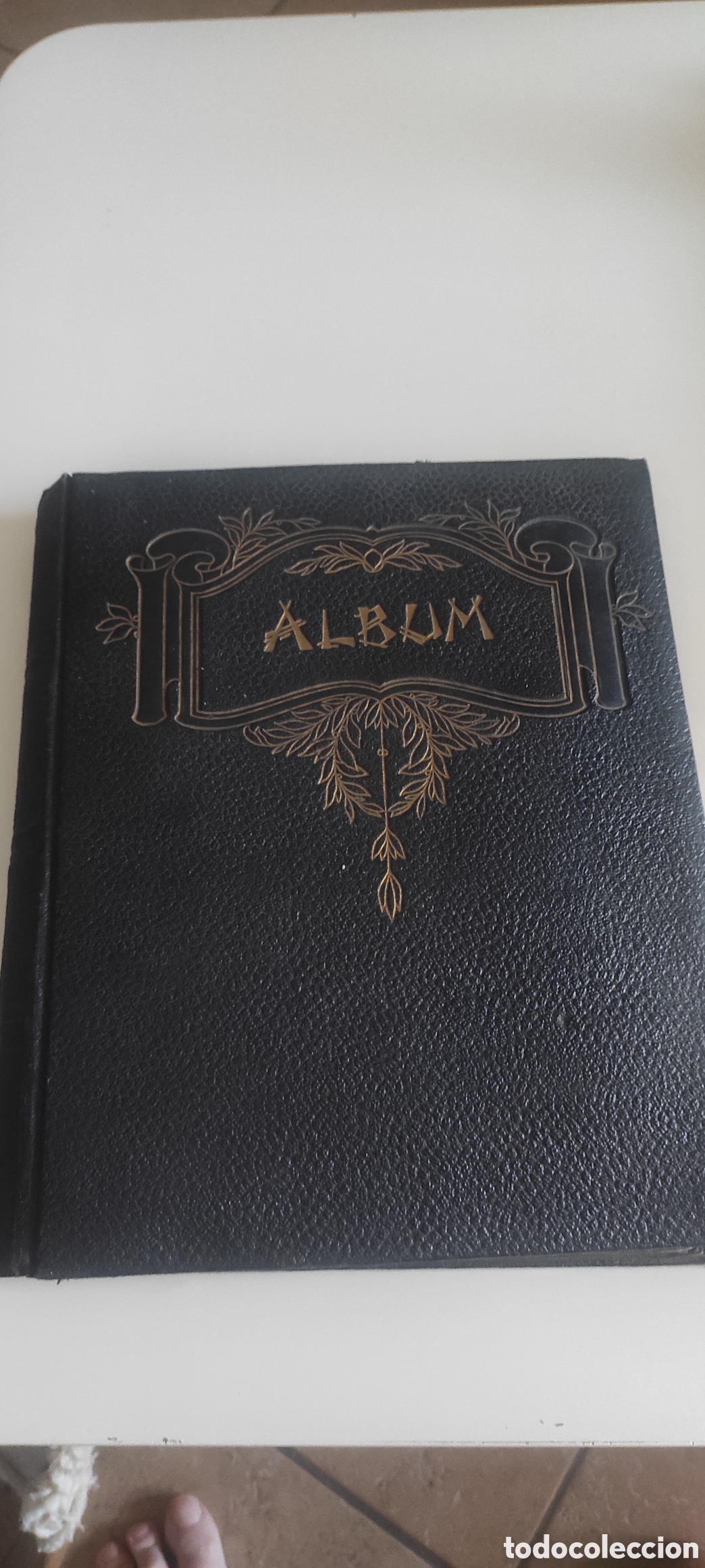 Coleccionismo &Aacute;lbum: Album modernista principios siglo XX con 191 postales vintage.