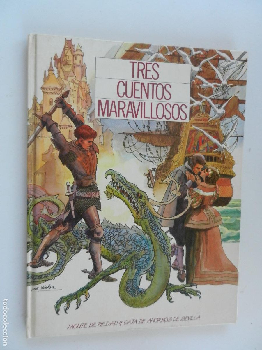 Coleccionismo &Aacute;lbum: TRES CUENTOS MARAVILLOSOS - ALBUM COMPLETO MONTE DE PIEDAD -1984 - PASTAS DURAS VER CUENTOS EN FOTOS