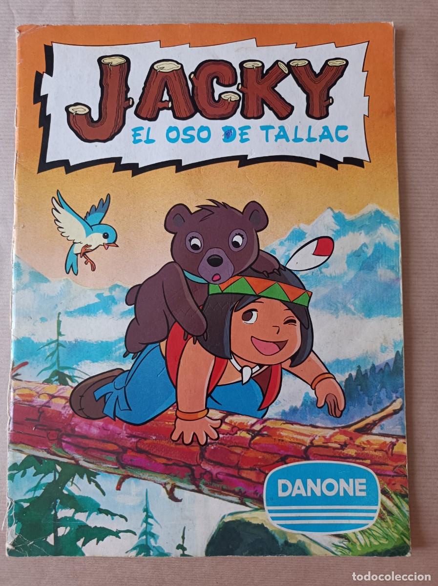 Coleccionismo &Aacute;lbum: &Aacute;LBUM DE CROMOS COMPLETO DANONE JACKY EL OSO DE TALLAC