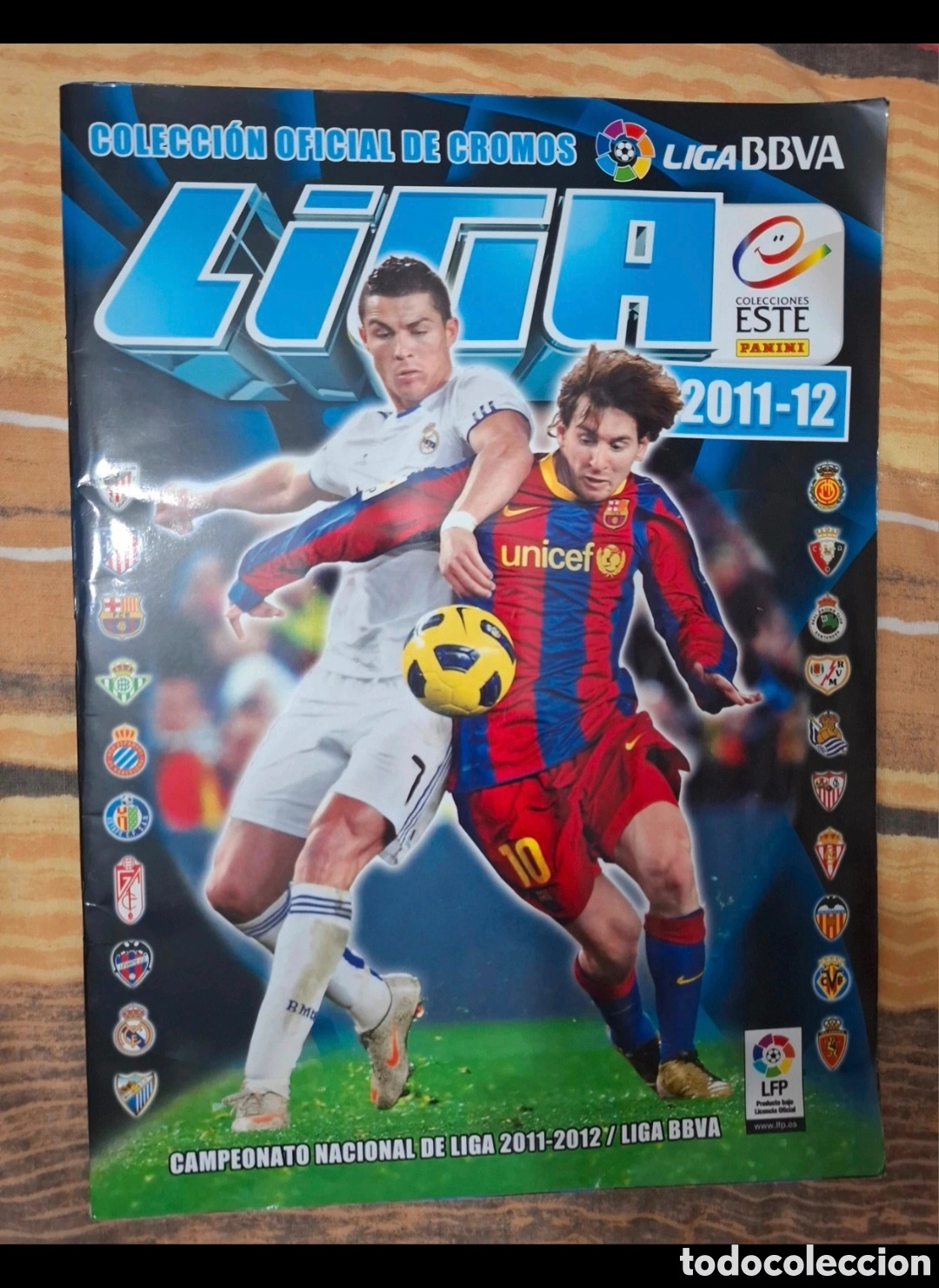 Coleccionismo &Aacute;lbum: Album liga 11-12 completo, todo fichajes colocas