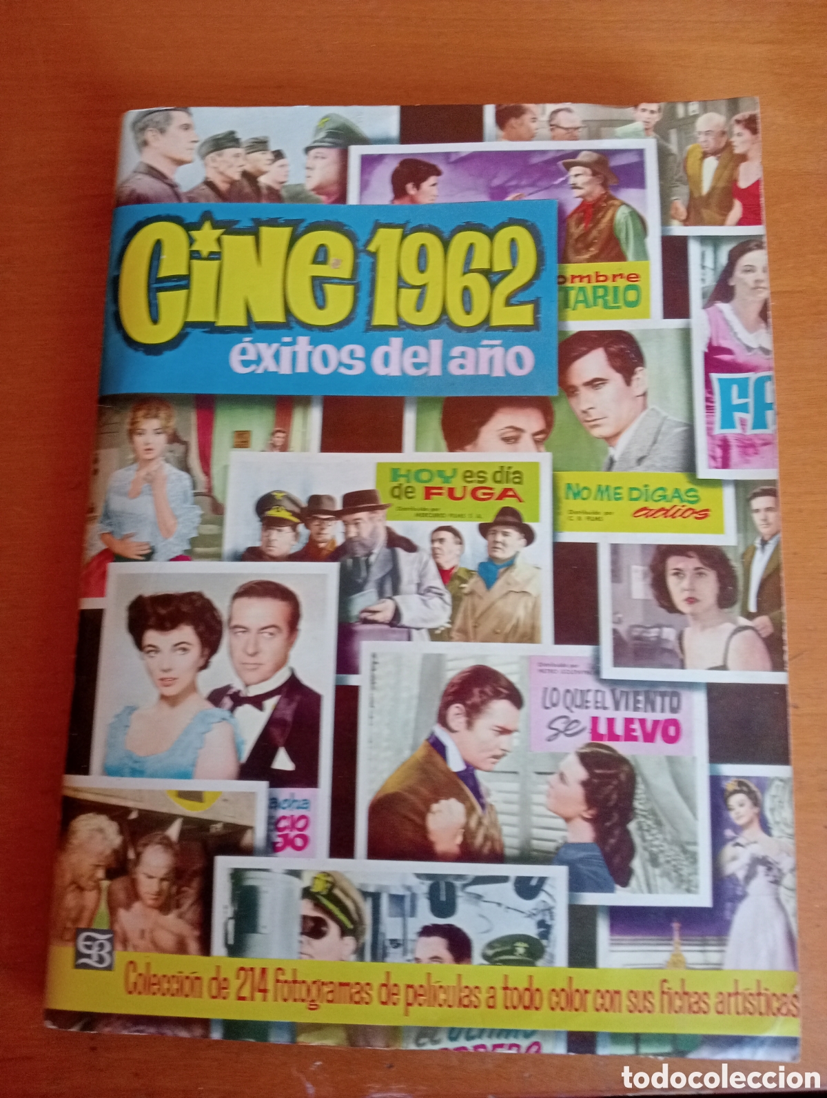 Coleccionismo &Aacute;lbum: Cine 1962 &eacute;xitos del a&ntilde;o .album completo muy buen estado