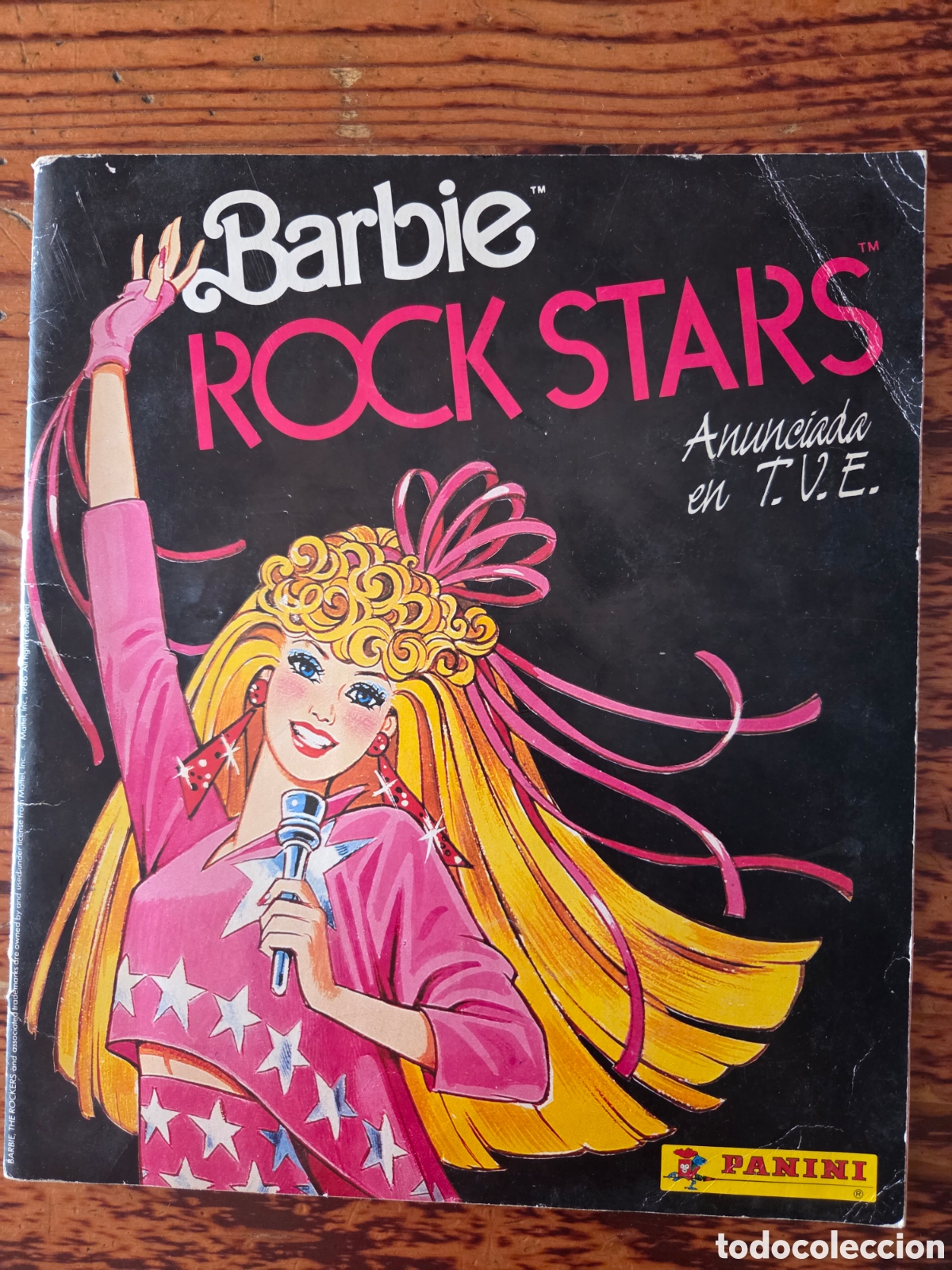 Coleccionismo &Aacute;lbum: BARBIE ROCK STARS - &Aacute;LBUM DE CROMOS COMPLETO - PANINI A&Ntilde;O 1986