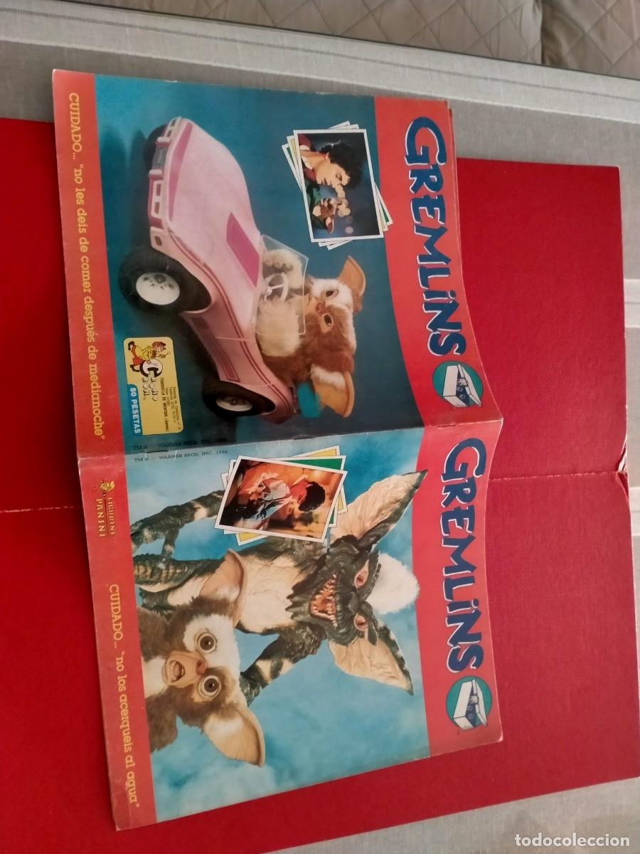 Coleccionismo &Aacute;lbum: album de cromos de gremlins-plancha