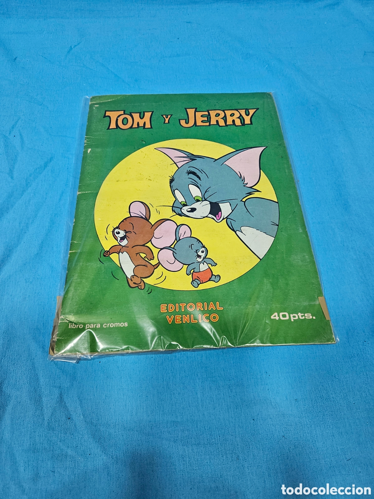Coleccionismo &Aacute;lbum: ALBUM CROMOS TOM Y JERRY. EDITORIAL VENLICO. COMPLETO