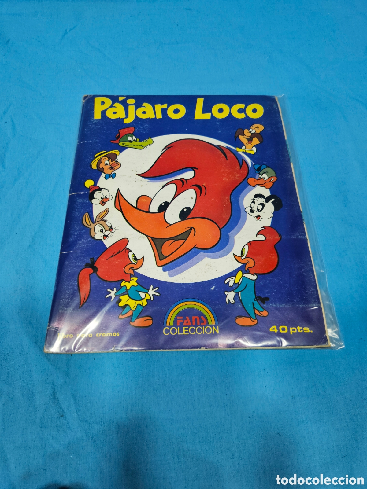 Coleccionismo &Aacute;lbum: ALBUM CROMOS PAJARO LOCO. FANS COLECCION. COMPLETO