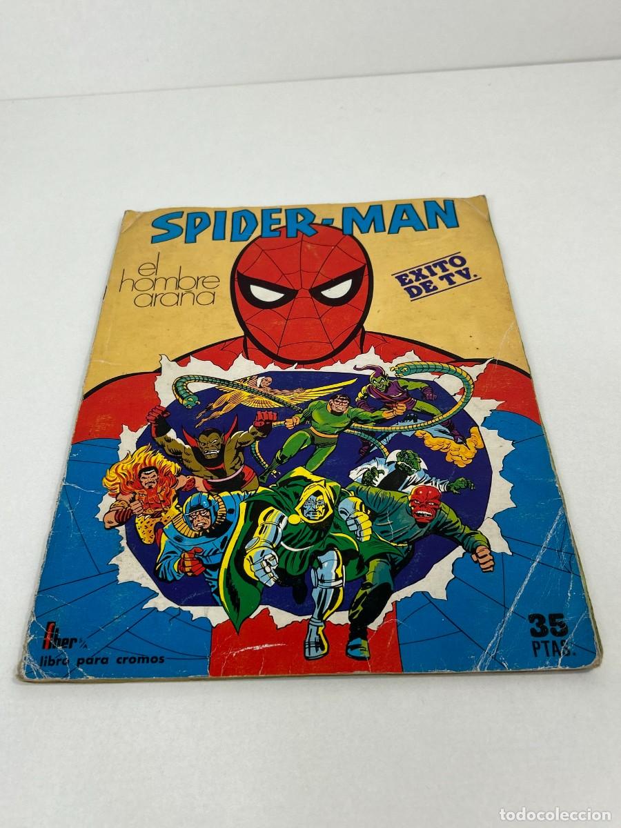 Coleccionismo &Aacute;lbum: ALBUM CROMOS SPIDERMAN EDITORIAL FHER 1981