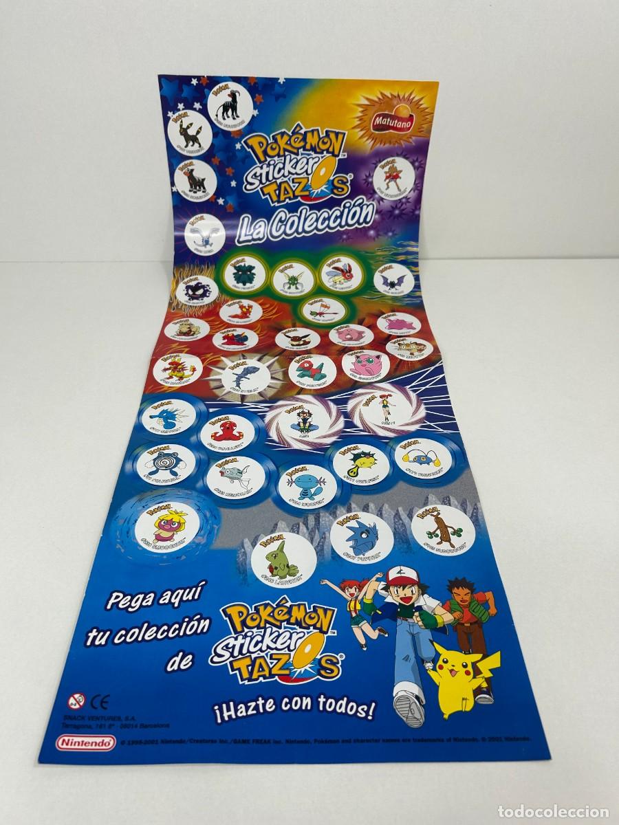 Coleccionismo &Aacute;lbum: ALBUM CROMOS POKEMON STICKER TAZOS LA COLECCI&Oacute;N MATUTANO NINTENDO