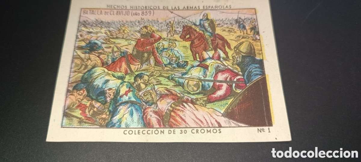 Coleccionismo &Aacute;lbum: COLECCION COMPLETA DE 30 CROMOS - &rdquo; HECHOS HISTORICOS DE LAS ARMAS ESPA&Ntilde;OLAS &rdquo; - BUEN ESTADO