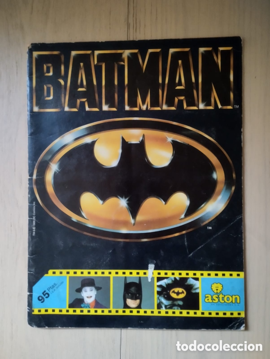 Coleccionismo &Aacute;lbum: Album Batman completo de Aston ediciones.