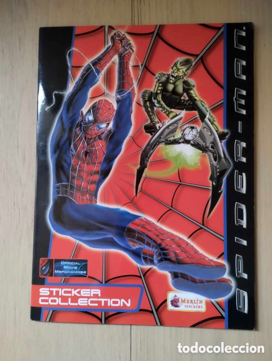 Coleccionismo &Aacute;lbum: &Aacute;lbum Spiderman completo. Merl&iacute;n