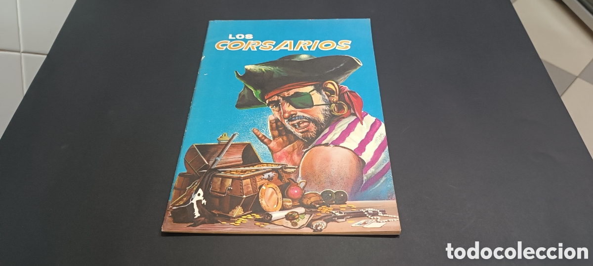 Coleccionismo &Aacute;lbum: - &rdquo; LOS CORSARIOS &rdquo; - ALBUM VACIO PLANCHA + COLECCION COMPLETA NUEVA DE SOBRE - CHOCOLATES PEREZ -