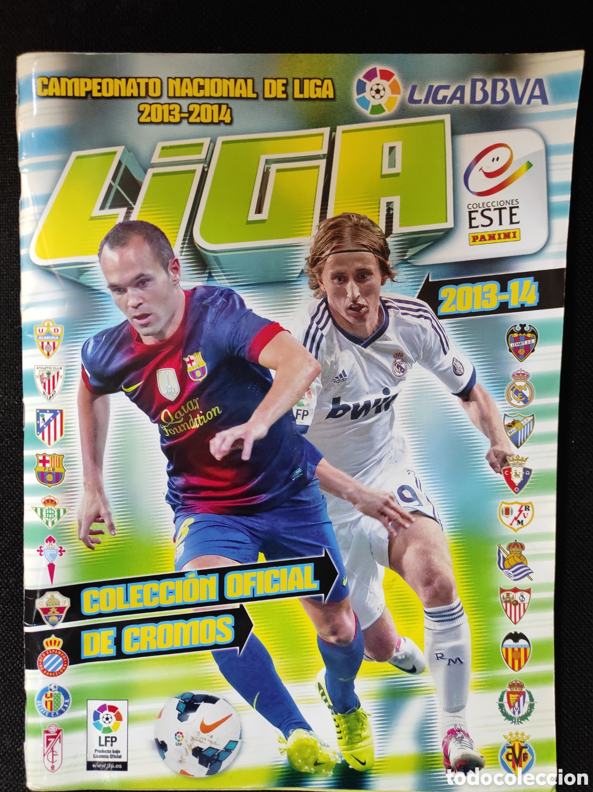 Coleccionismo &Aacute;lbum: Album de futbol este/Panini temp.2013/14