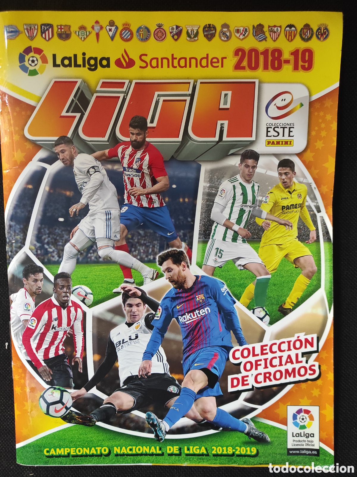 Collectionnisme Album: Album de f&uacute;tbol Panini Temp. 18/19