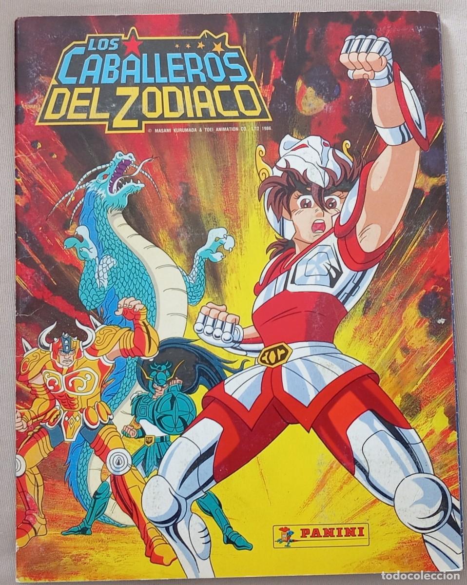 Coleccionismo &Aacute;lbum: ALBUM CROMOS COMPLETO CON POSTER LOS CABALLEROS DEL ZODIACO. PANINI 1986. SAINT SEIYA.