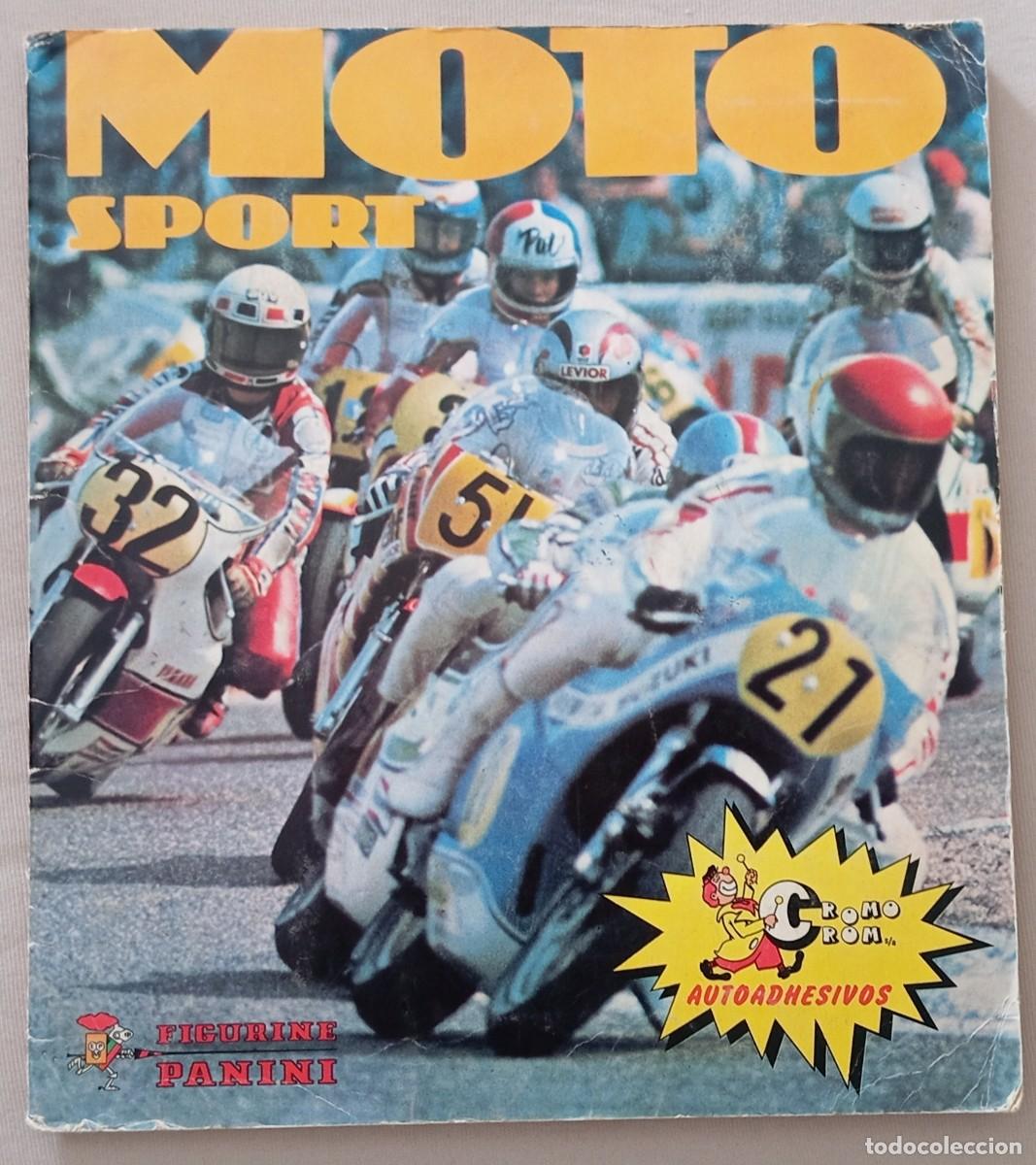 Coleccionismo &Aacute;lbum: ALBUM CROMOS COMPLETO MOTO SPORT. PANINI 1980