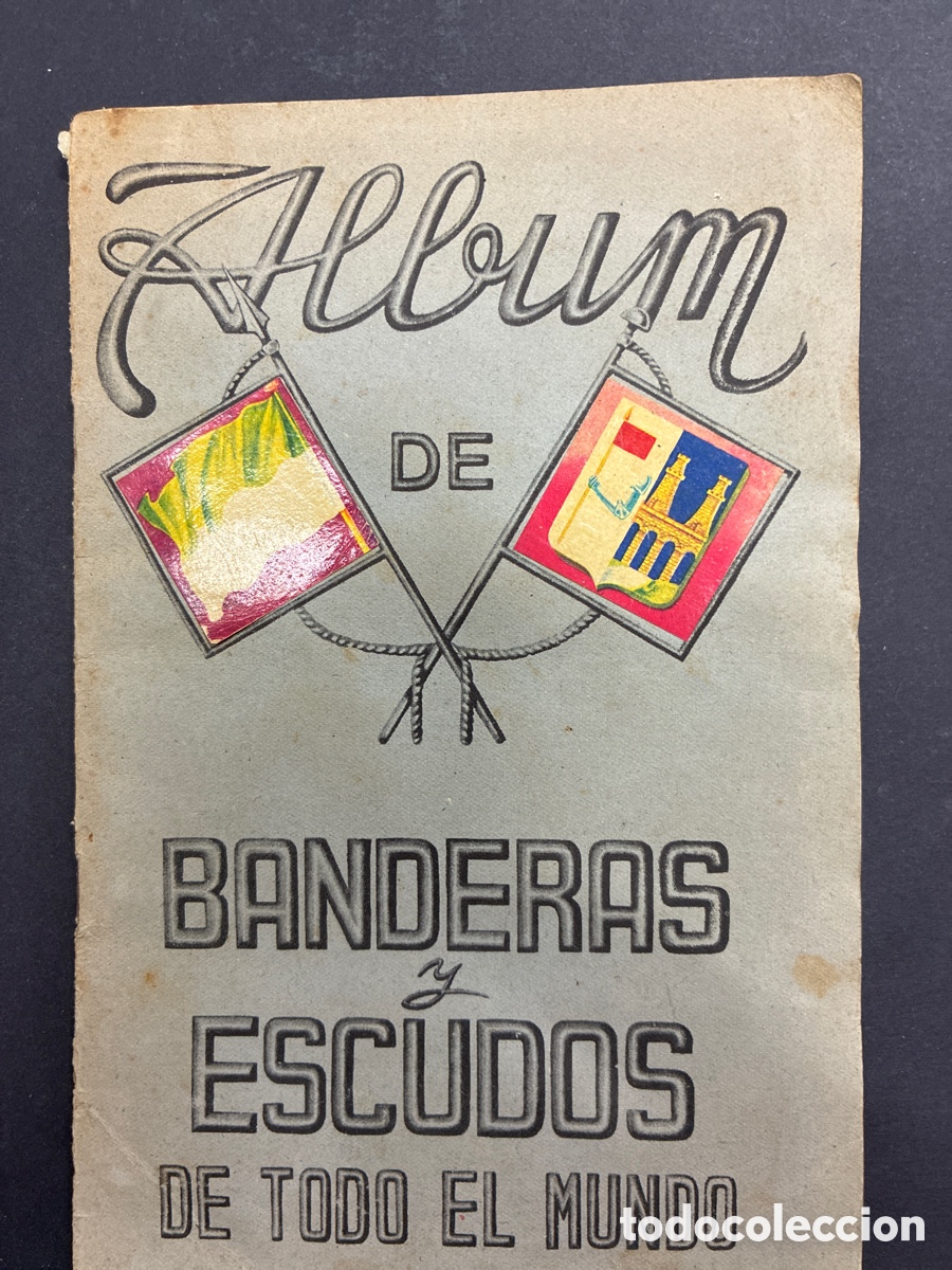 Coleccionismo &Aacute;lbum: ALBUM COMPLETO DE BANDERAS Y ESCUDOS DE TODO EL MUNDO CONTIENE TODOS LOS MAPAS