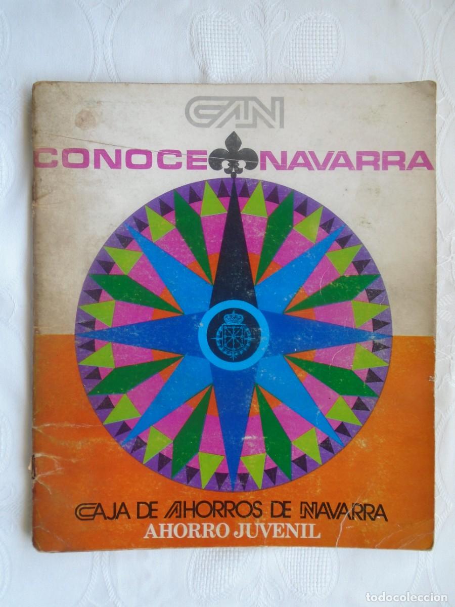 Coleccionismo &Aacute;lbum: CONOCE NAVARRA. 1974. ALBUM COMPLETO DE CROMOS (92 FOTOGRAF&Iacute;AS EN COLOR DE NAVARRA).