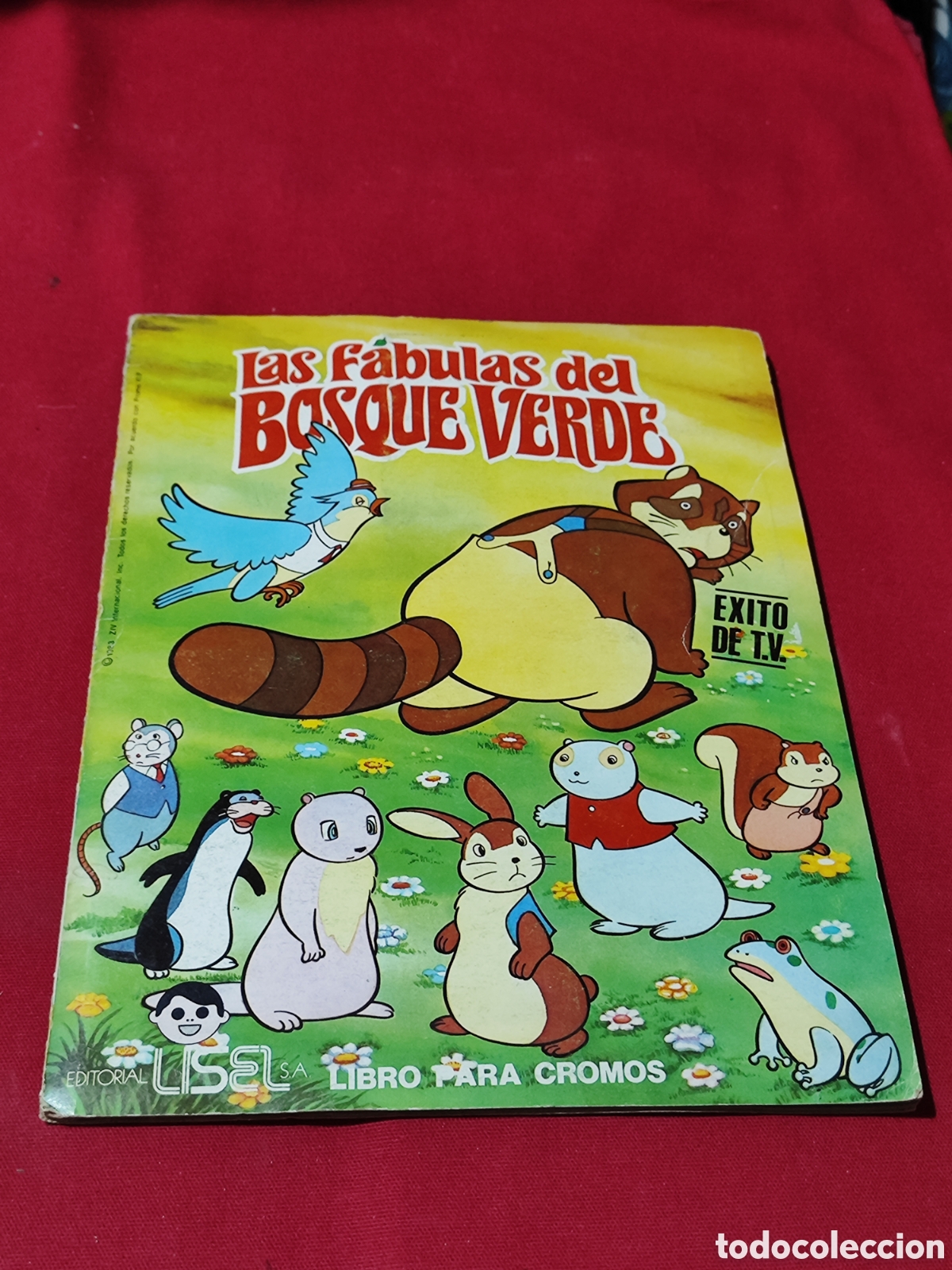 Coleccionismo &Aacute;lbum: &Aacute;lbum las f&aacute;bulas del bosque Verde lisel completo