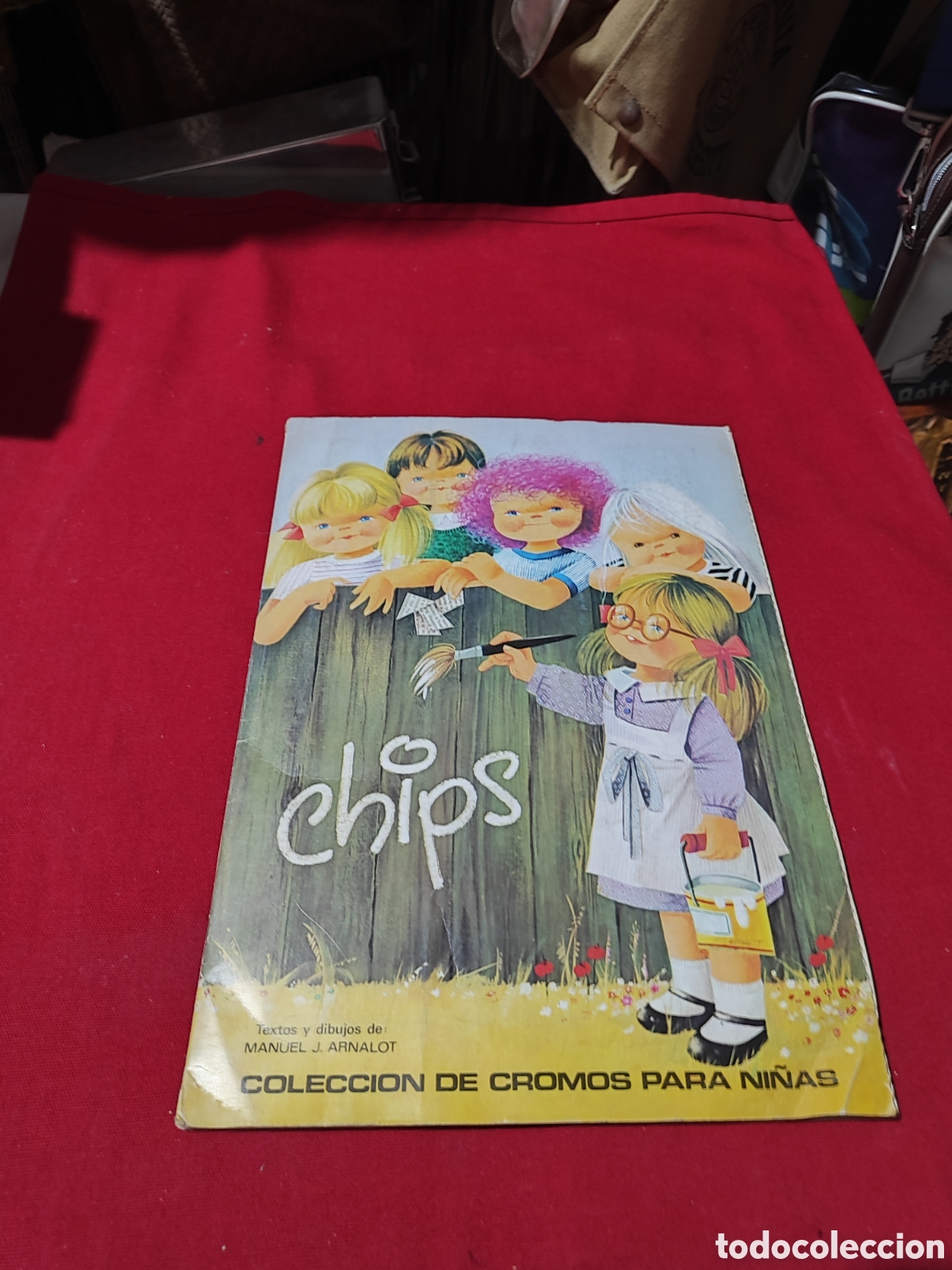 Coleccionismo &Aacute;lbum: Curioso &aacute;lbum LAS CHIPS COMPLETO COLECCI&Oacute;N DE CROMOS PARA NI&Ntilde;AS