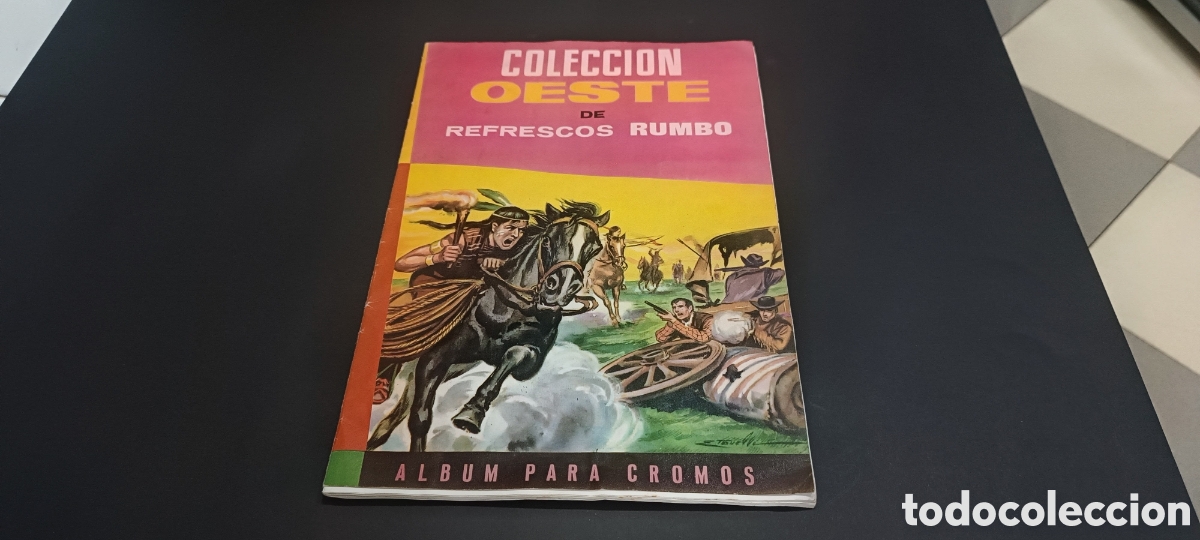Coleccionismo &Aacute;lbum: ALBUM COMPLETO - &rdquo; COLECCION OESTE &rdquo; - ( REFRESCOS RUMBO ) - A&Ntilde;O 1964 - EDITORIAL FHER - BUEN ESTADO